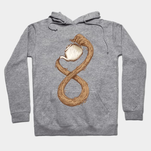 Infinite Tea Hoodie by WanderingBert